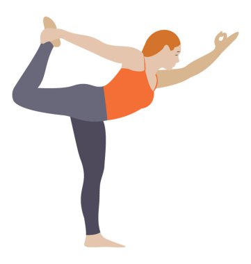 Aerobik egzersiz düz simgesi tasarım 