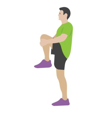 Streç kas egzersiz, fitness egzersiz 