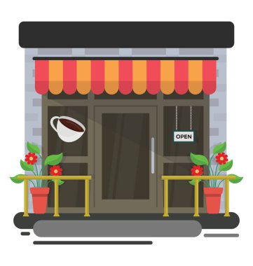 Restoran yemek içinde illüstrasyon tasarımı için 