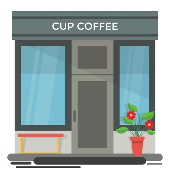 Cup Coffee Illustration Design — Stock Vector
