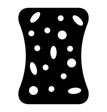 Bir sünger gibi bir köpük gibi bir temizlik araç 