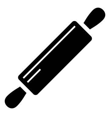 Bir hamur rulo kullanılan bir mutfak malzemesi 