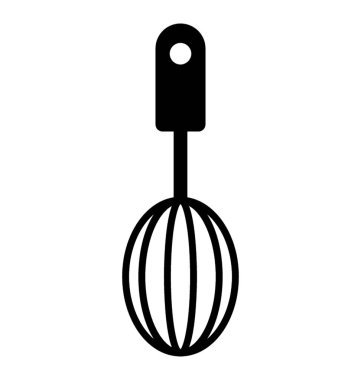 Yumurta ve yoğurt dövmek için kullanılan bir çırpma teli 