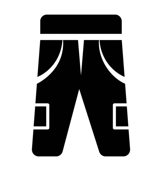 Pantalón Algodón Para Atuendo Cómodo — Vector de stock