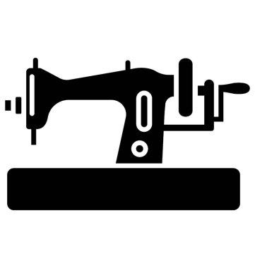 Giysi dikiş için el ile bir dikiş makinesi 