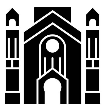 Bir ortaçağ kilise İtalya, siena Katedrali 