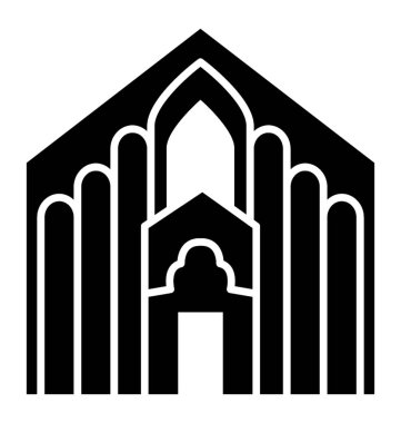 Roma Katolik bina gibi bir kulübe 