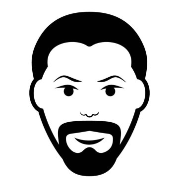 Yetişkin erkek avatar satırı simgesi 