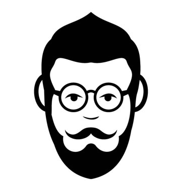 Genç bir çocuğun, insan avatar satırı simgesi 