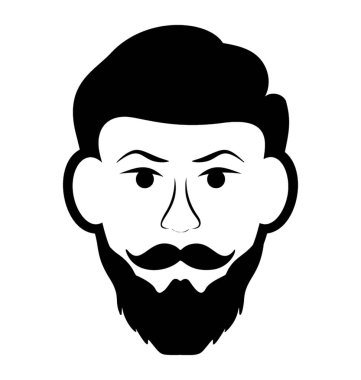 Yetişkin erkek avatar satırı simgesi 