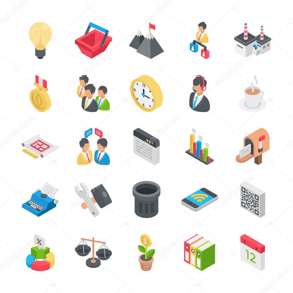 Office and Organization Icons 
