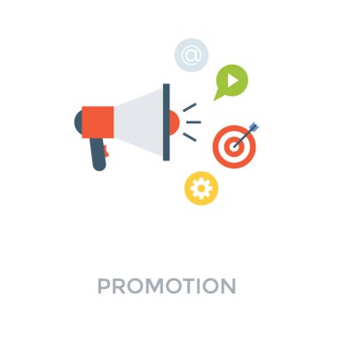 Promosyon vektör çizim 
