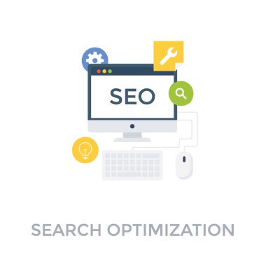 Arama Optimizasyonu, seo illüstrasyon 