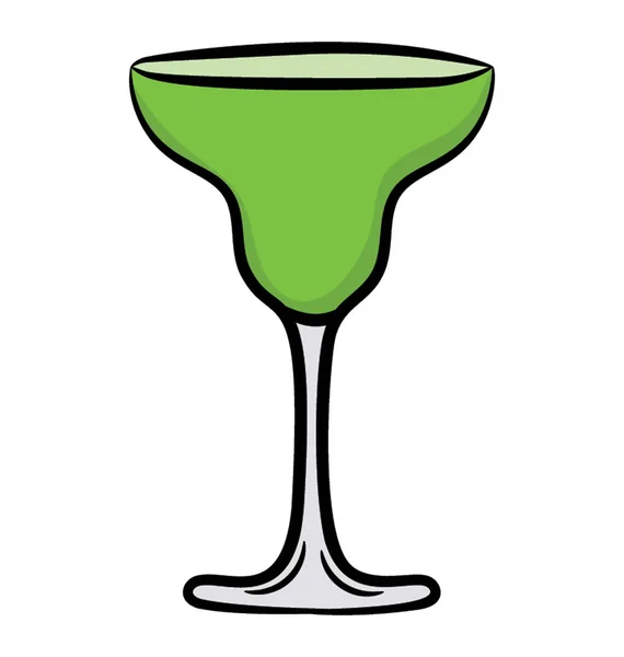 Symbol Für Getränke Cocktails Oder Spirituosen — Stockvektor