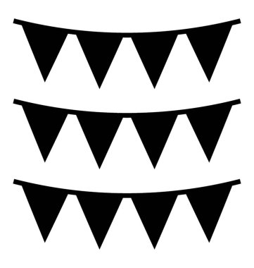 Vektör çelenk katı simgesi