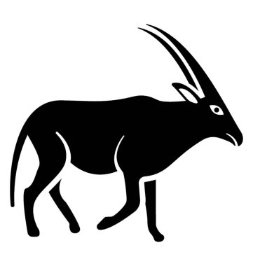 Hayvan boynuzları, geyik katı simgesi