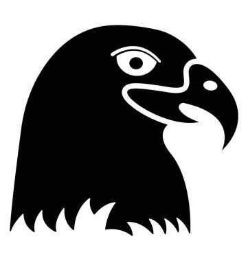 Blackbird karga glif simgesi