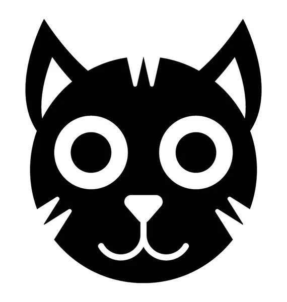Cat Pet Animal Icon — Stock Vector
