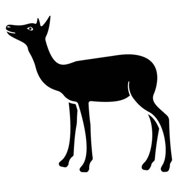 Hayvan boynuzları, geyik katı simgesi