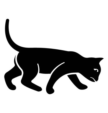 Evcil hayvan, kedi katı simgesi