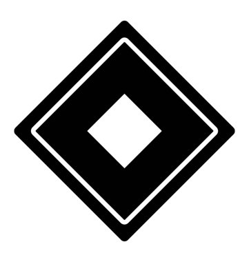 Mendil katı simgesi tasarım