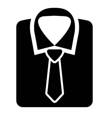 Gömlek katı simgesi 