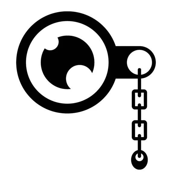 钥匙扣实体图标设计 钥匙圈 — 图库矢量图片