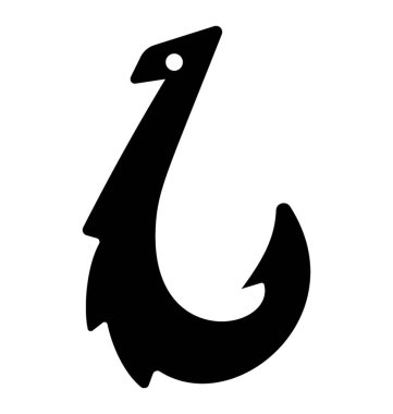 Liman aracı tekne çapa sağlam simgesi tasarım 