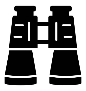 Alan cam, dürbün katı simgesi