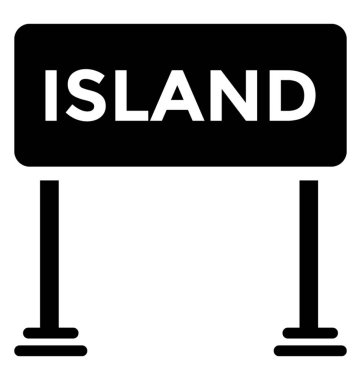 Katı simgesi tasarım Adası 