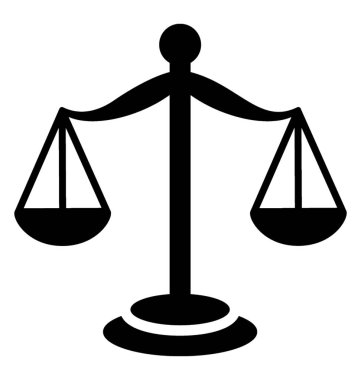 Hukuk katı simgesi, adalet kavramı 