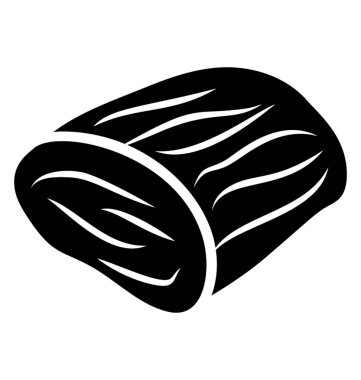 Bir pide ekmek rulo doldurma shawarma, yol kenarında yemek gösterir