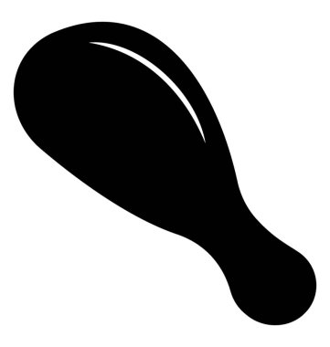 Tavuk bacağı sağlam simgesi, baget