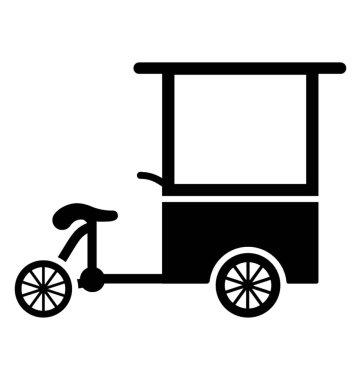 Kiosk tasarımını katı simgesi 