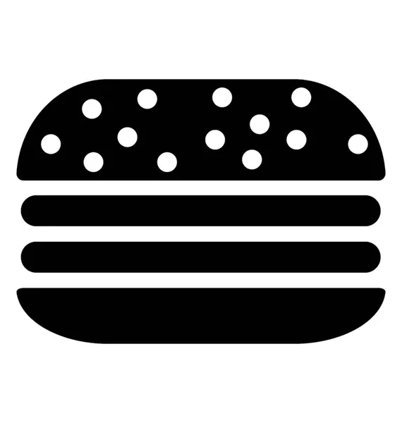 Fast Food Considerado Junk Item Hambúrguer —  Vetores de Stock