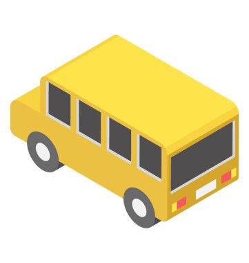 jeep, izometrik üç boyutlu vektör