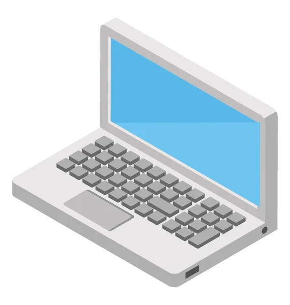 Isometrisches Icon Design Für Laptops — Stockvektor