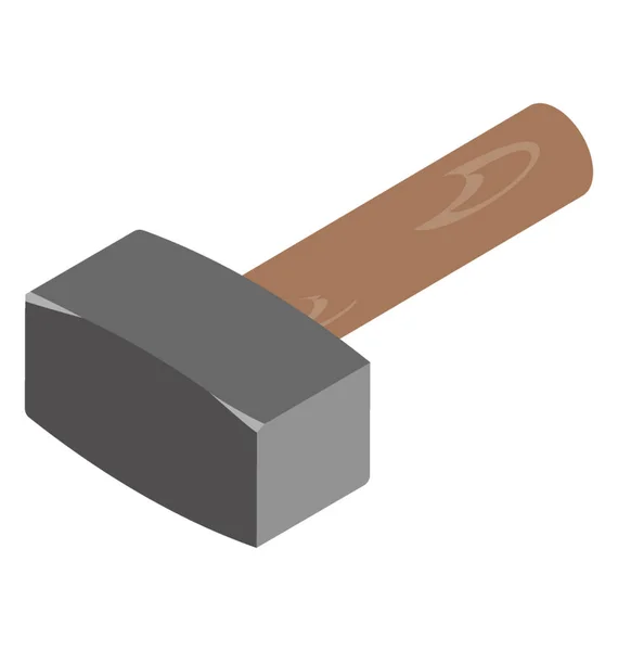 Design Ícone Sledge Hammer Para Manutenção —  Vetores de Stock