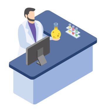 İzometrik simgesi tasarım rapor yazma