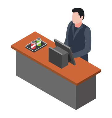 Köşe düz simgesi tasarım iç 