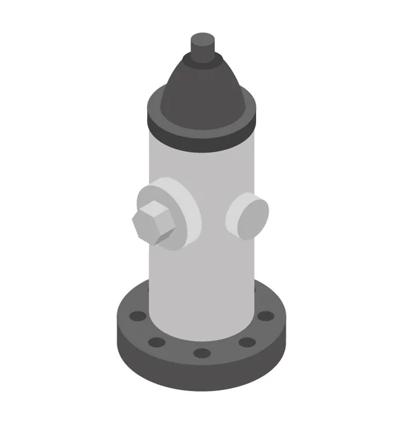 Izometryczne Ikona Hydrantu — Wektor stockowy