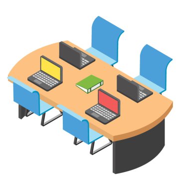 Profesyonel ofis, business Oda çalışma alanı