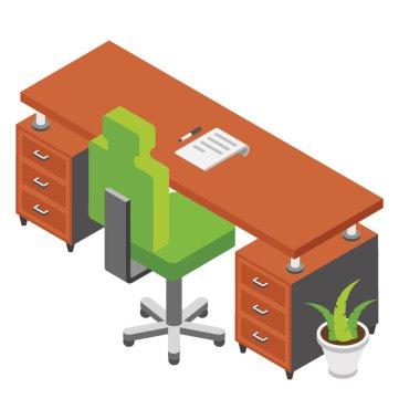 Profesyonel ofis, business Oda çalışma alanı