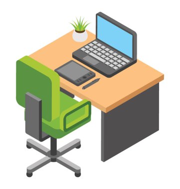 Çalışan Resepsiyon, düz simgesi çalışan kişi