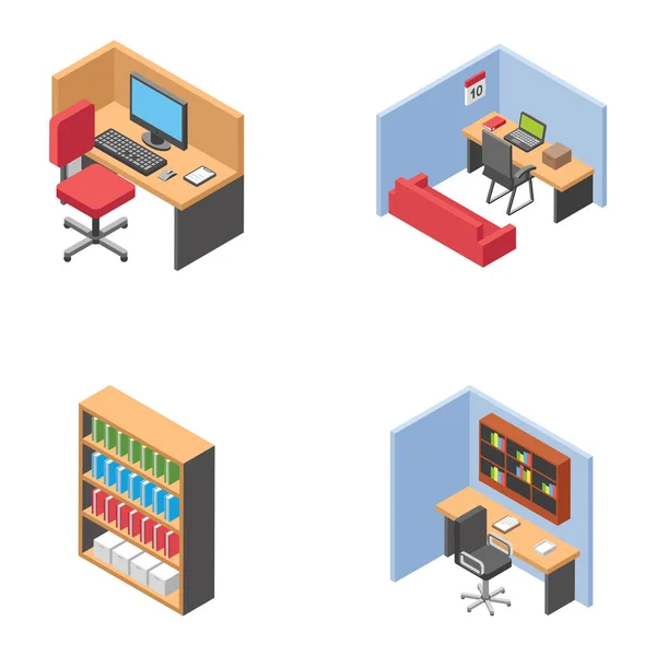 Αυτό Πακέτο Εργασίας Εικονίδια Του Office Προσφέρει Κάθε Μία Οπτική — Διανυσματικό Αρχείο