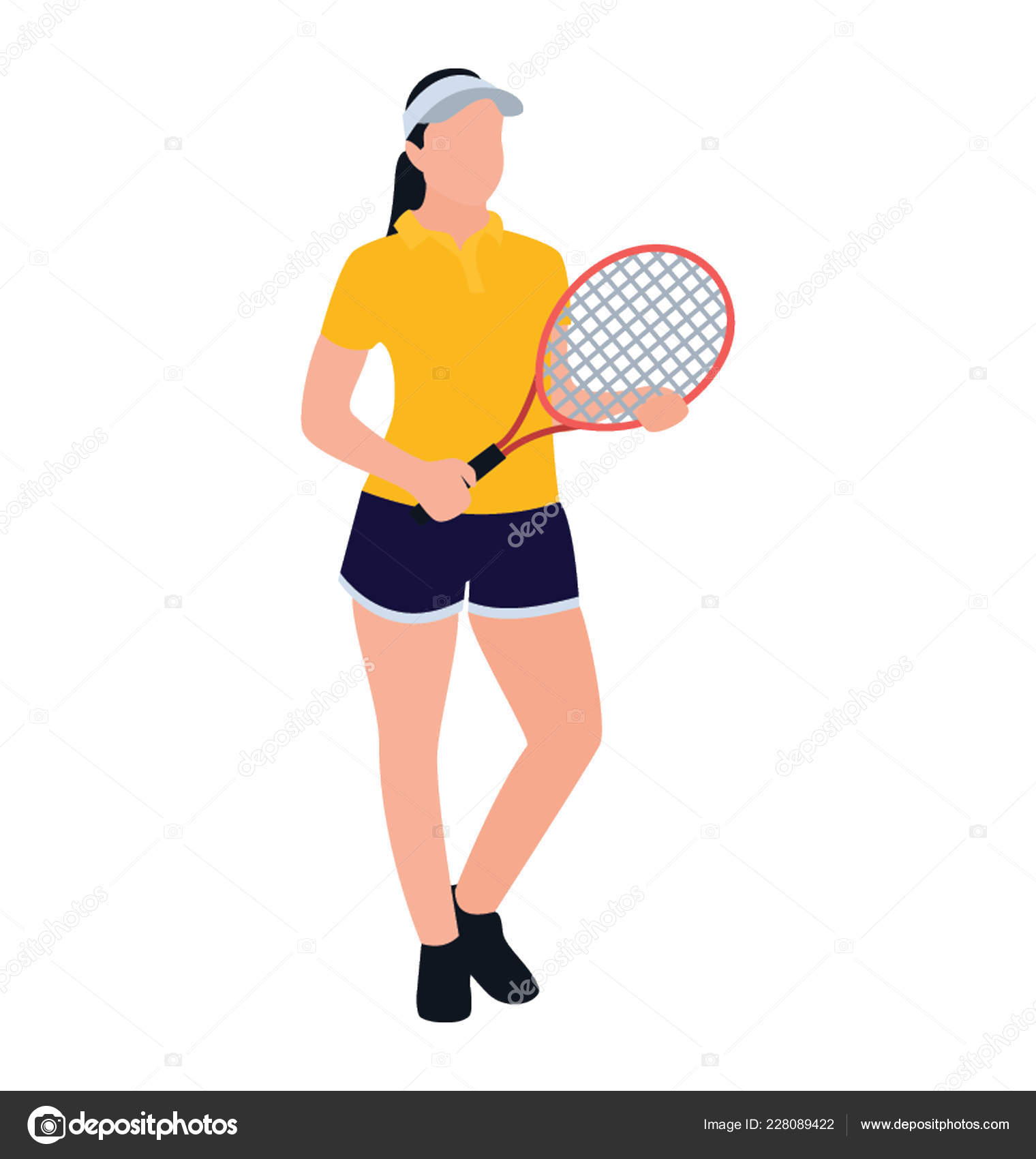tennis - tennisman - service - silhouette - affiche - fond - sport -  arrière plan - raquette - balle - match Stock Vector