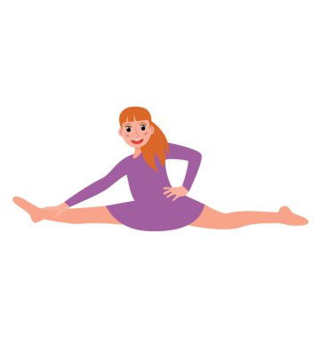 Çocuk ileri eğmek düz simgesi tasarım