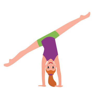 Uzanmış bacak düz simgesi tasarım, atletik kavramı