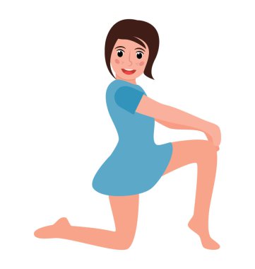 Bacak düz simgesi tasarım bükme