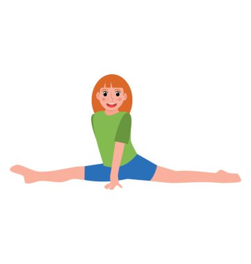 Ön viraj düz simgesi tasarım, yoga poz poz